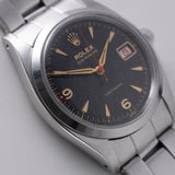 ROLEX OYSTER Black Gilt Ref.6494