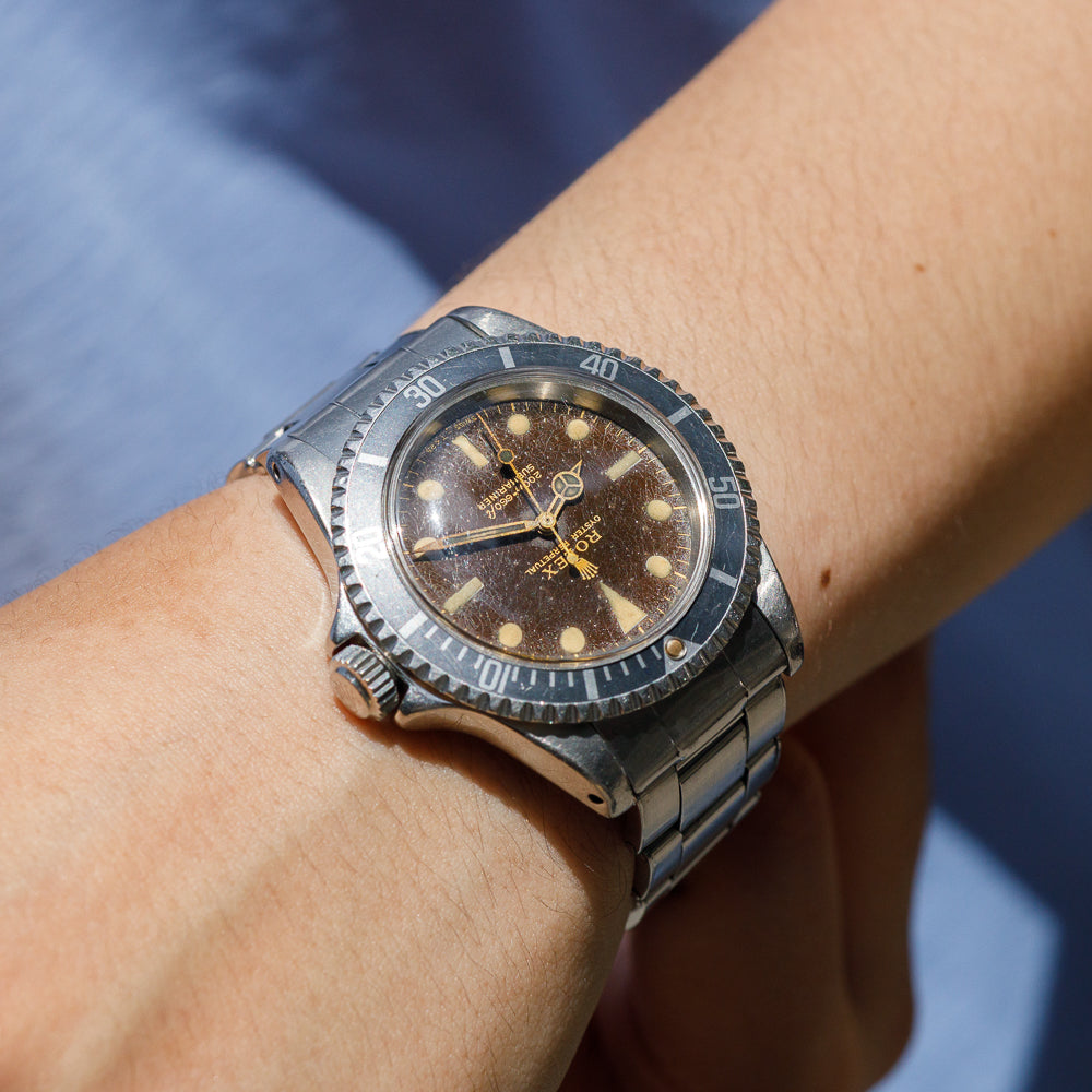 ROLEX SUBMARINER 1.0Mil Black Gilt Dial Ref.5513