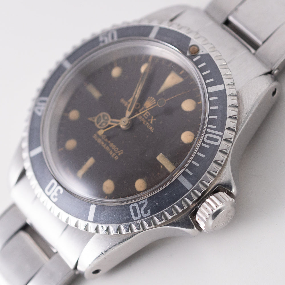 ROLEX SUBMARINER 1.0Mil Black Gilt Dial Ref.5513