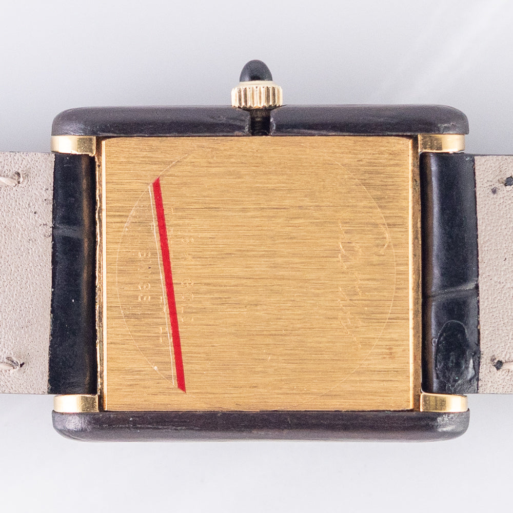 CARTIER LM Tank Organic Wood Ref.20611 1975 ~ 1976