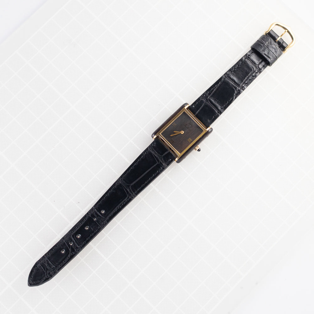 CARTIER LM Tank Organic Wood Ref.20611 1975 ~ 1976
