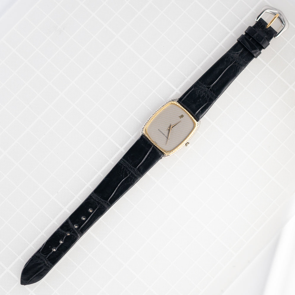 AUDEMARS PIGUET Ultra Thin Silver Striped Dial
