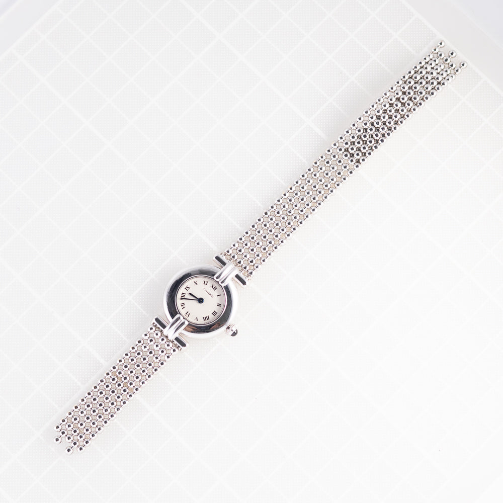 CARTIER SM Colisee 18K White Gold Ref.1981