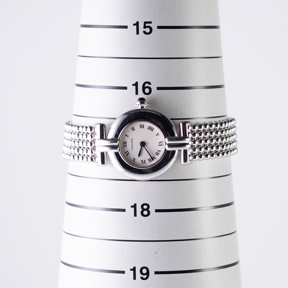 CARTIER SM Colisee 18K White Gold Ref.1981