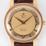 ZENITH 37mm Port Royal TYPE Dial 18KYG Ref.2101T BOX