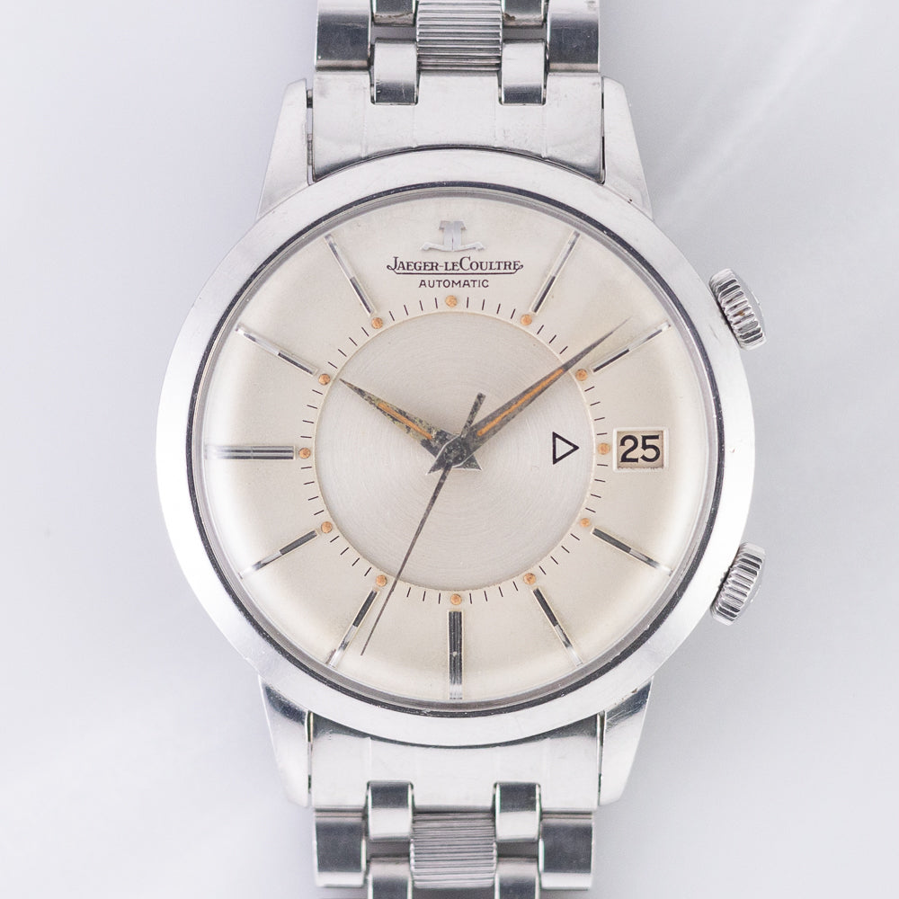 JAEGER LECOULTRE MEMOVOX Ref.E855 w.Original Gay Frères Bracelet
