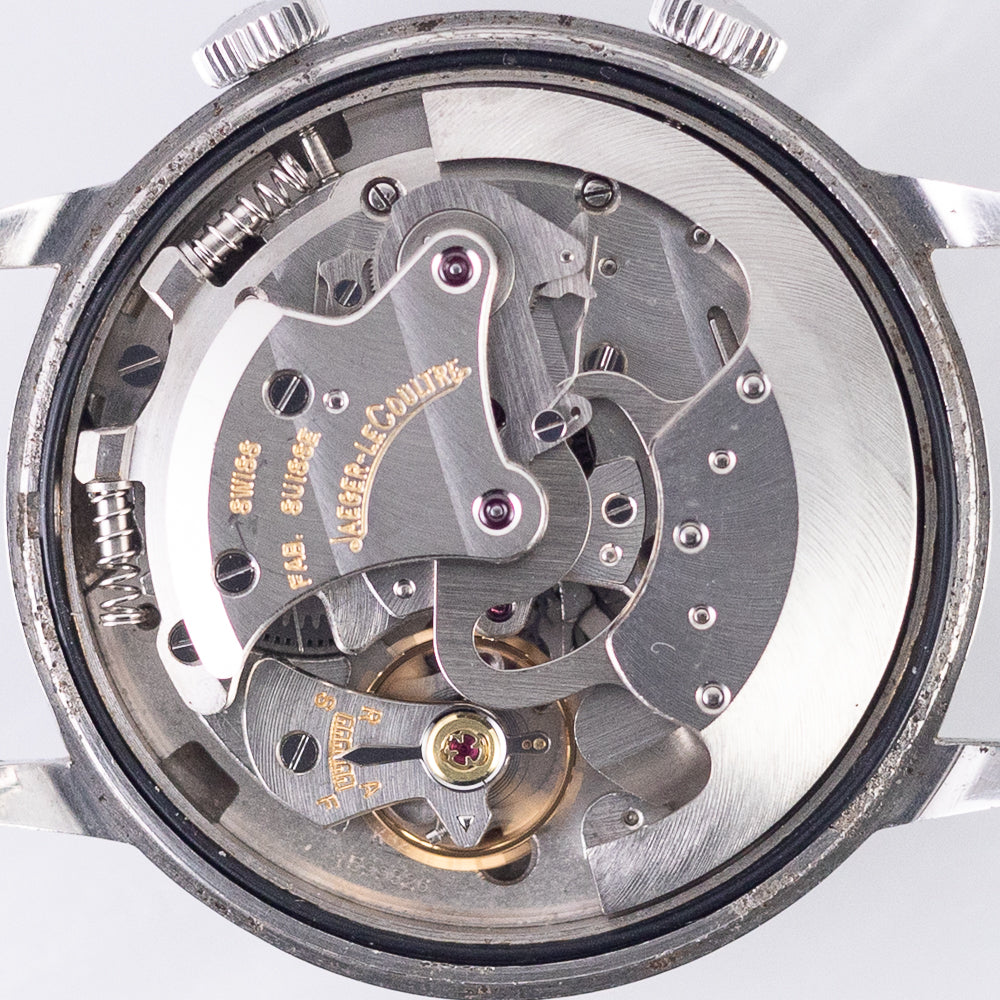 JAEGER LECOULTRE MEMOVOX Ref.E855 w.Original Gay Frères Bracelet