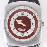 LONGINES COMET Portuguese Red Dial Ref.8475 NEW OLD STOCK BOX