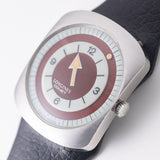 LONGINES COMET Portuguese Red Dial Ref.8475 NEW OLD STOCK BOX