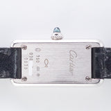 CARTIER SM TANK ALLONGEE 18K WHITE GOLD Ref.2525