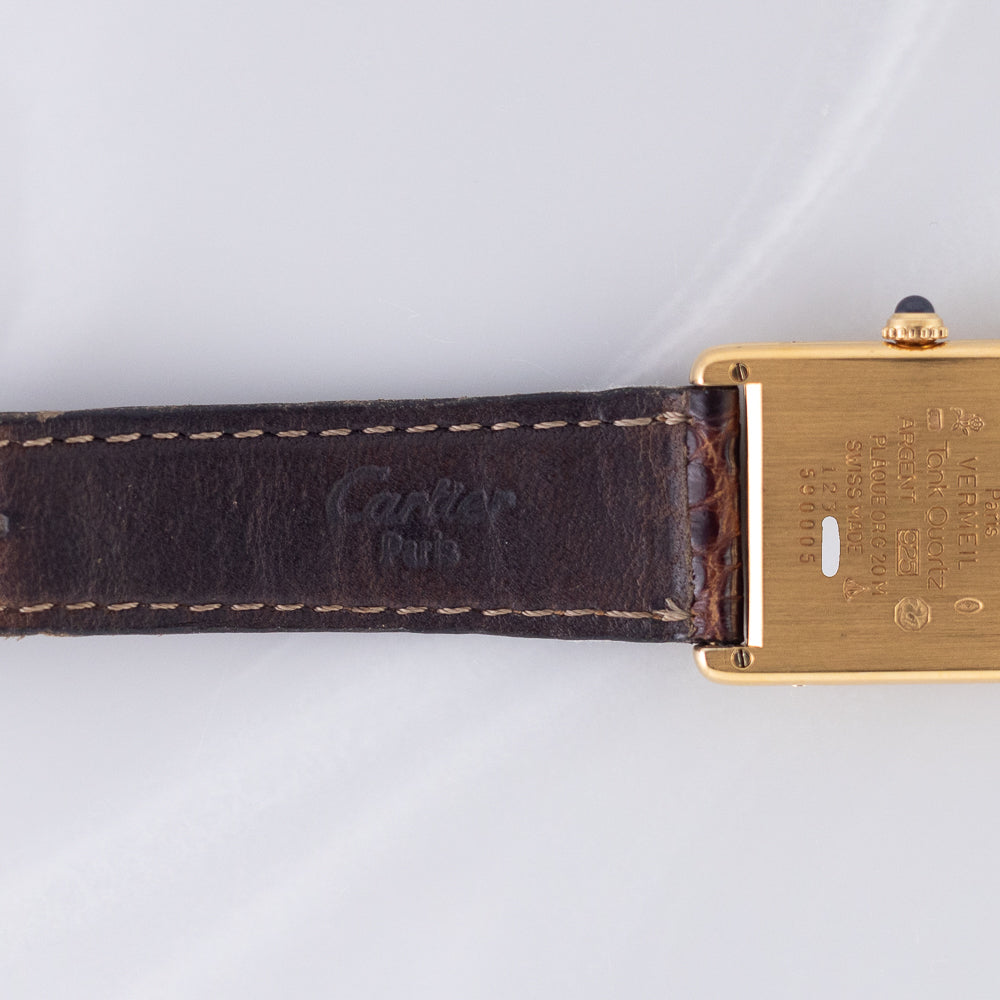 CARTIER LM MUST DE TANK REF.590005 w.BOX and Paper