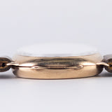 OMEGA NO CRACK Porcelain Dial 9K Yellow Gold DENNISON Ref.12701