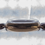 OMEGA NO CRACK Porcelain Dial 9K Yellow Gold DENNISON Ref.12701