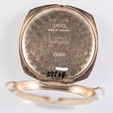 OMEGA NO CRACK Porcelain Dial 9K Yellow Gold DENNISON Ref.12701