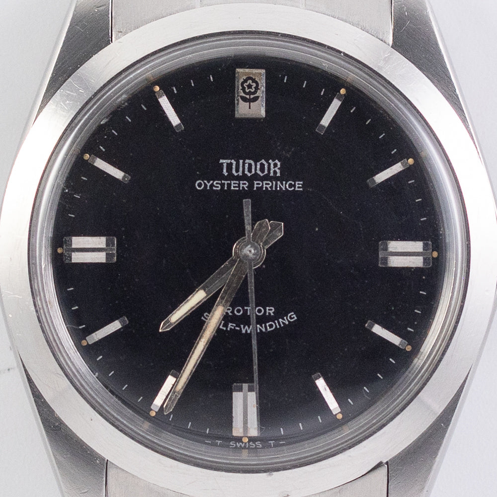 TUDOR OYSTER PRINCE Black Mirror Plank Dial Ref.7995
