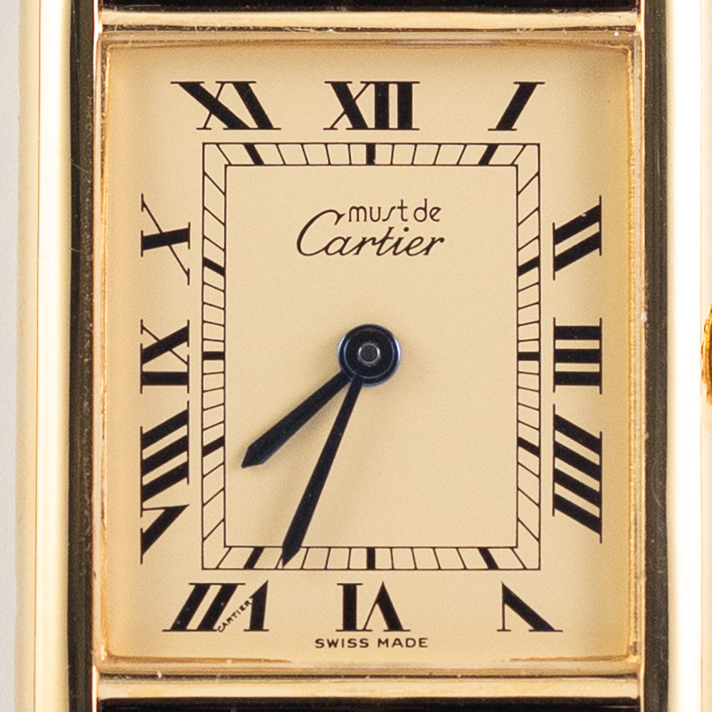 CARTIER LM MUST DE TANK REF.590005 BOX