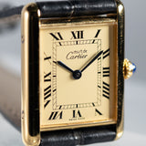 CARTIER LM MUST DE TANK REF.590005 BOX