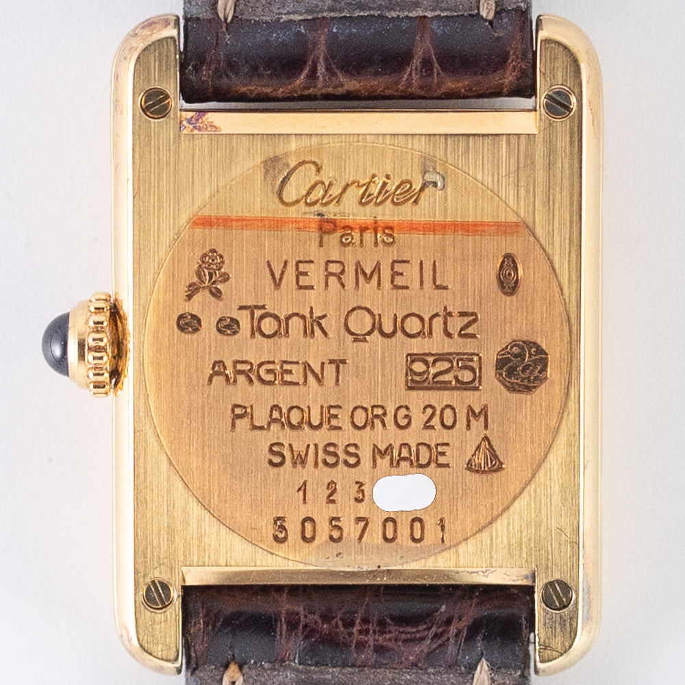 CARTIER SM must de TANK Ref.5057001