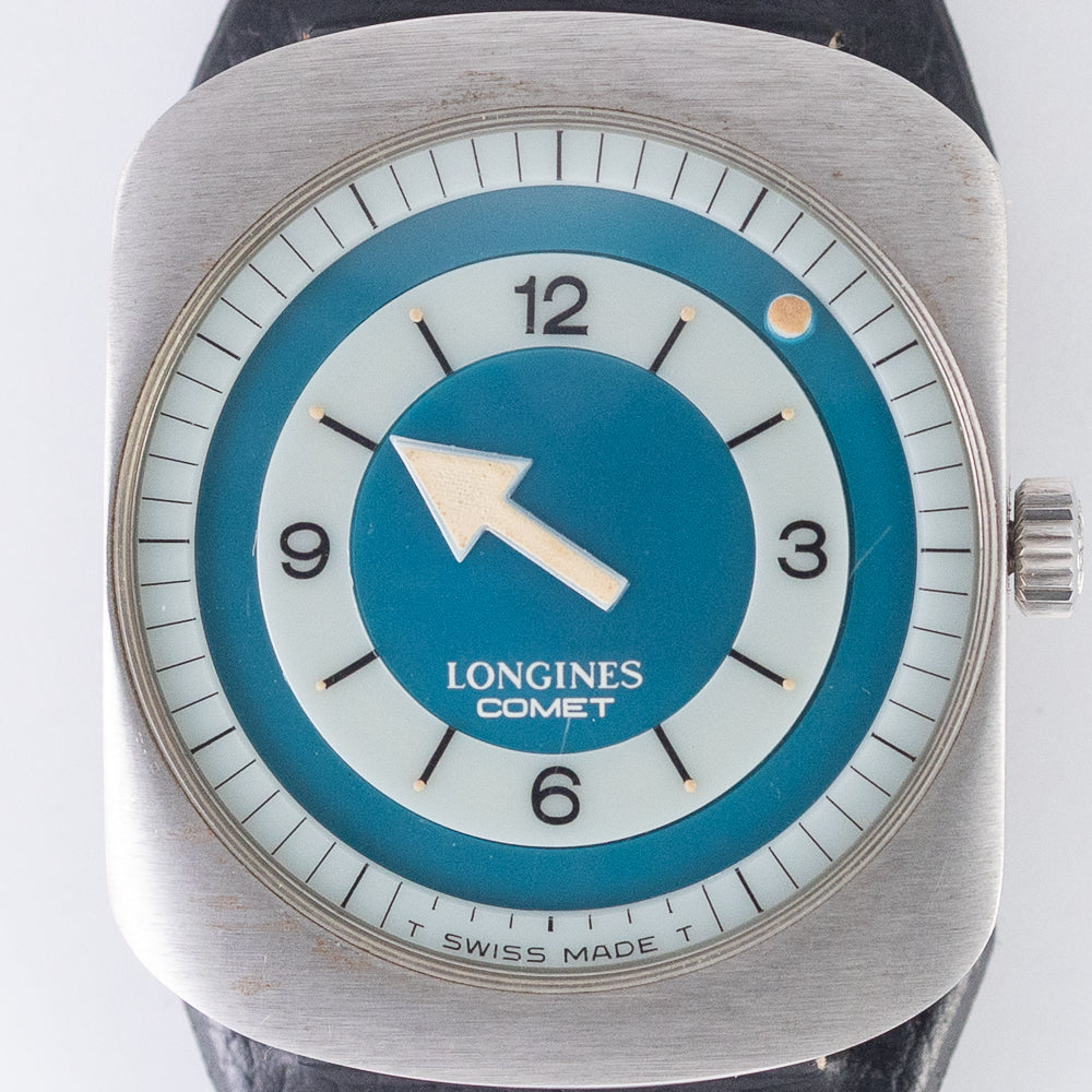 LONGINES COMET Blue Dial Ref.8475 NEW OLD STOCK Tag