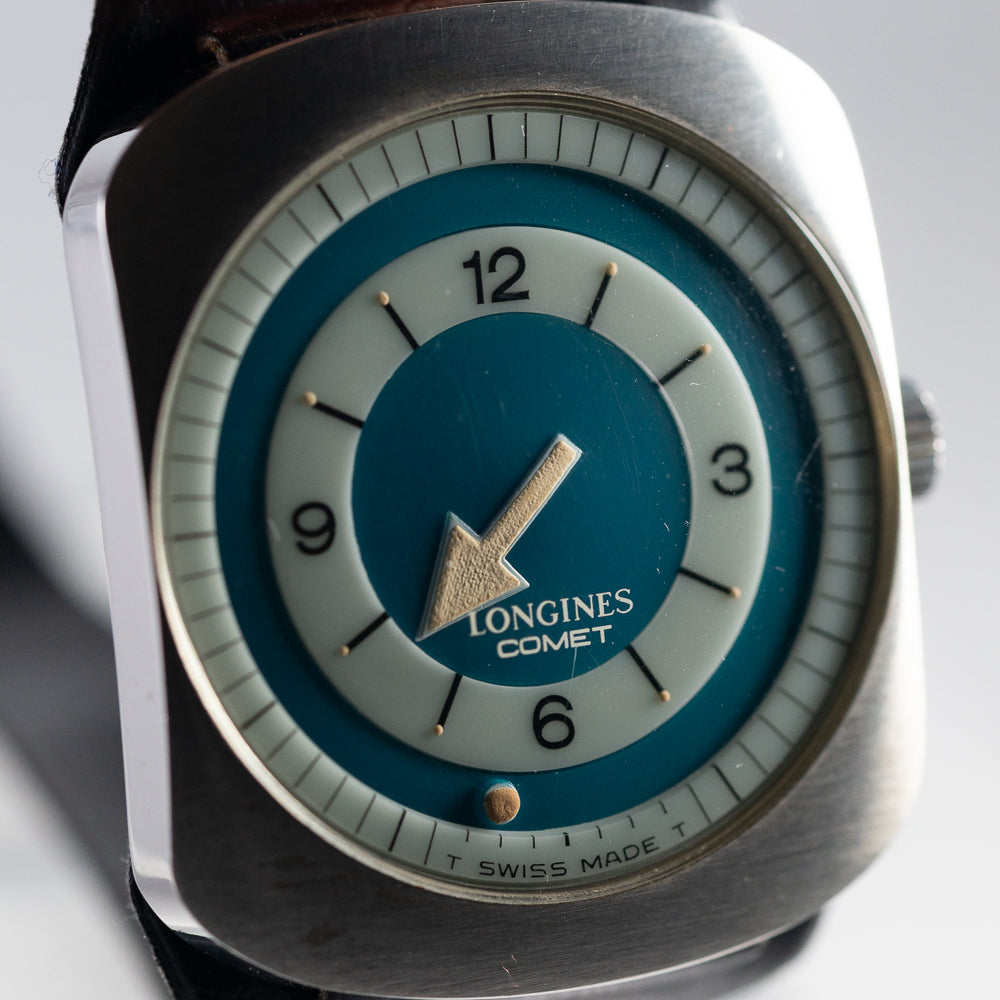 LONGINES COMET Blue Dial Ref.8475 NEW OLD STOCK Tag