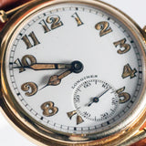 LONGINES Hunter 18k yellow gold Case Cal.12.92