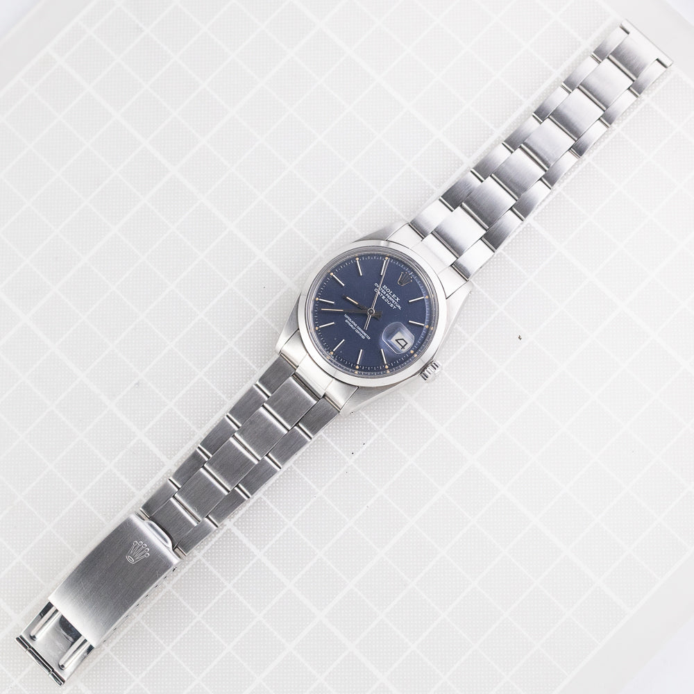 ROLEX DATEJUST Ref.1600 Blue Dial