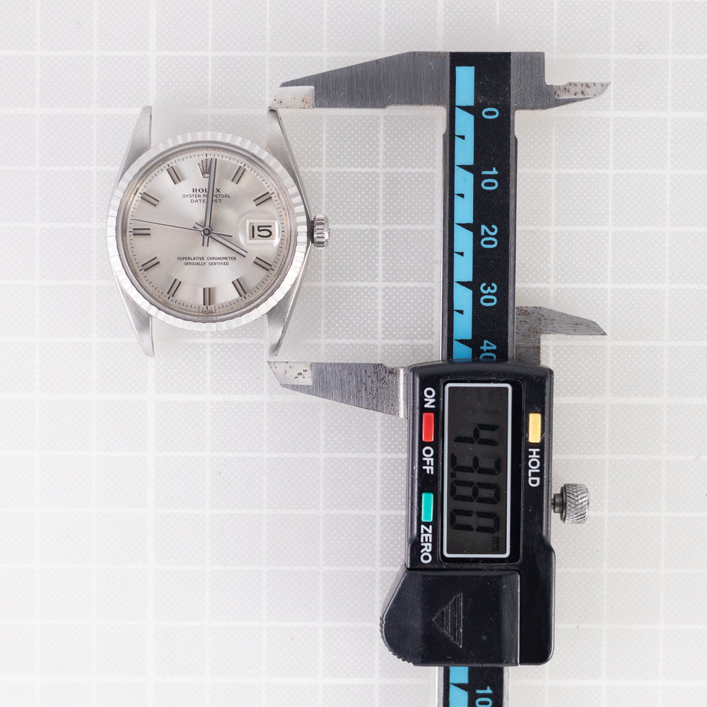 ROLEX DATEJUST REF.1603 Wide Boy No Lum