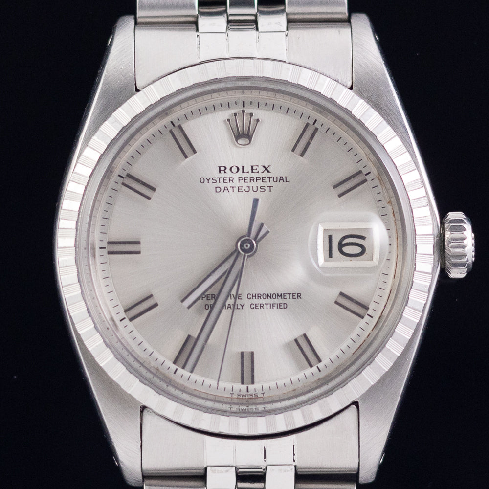 ROLEX DATEJUST REF.1603 Wide Boy No Lum