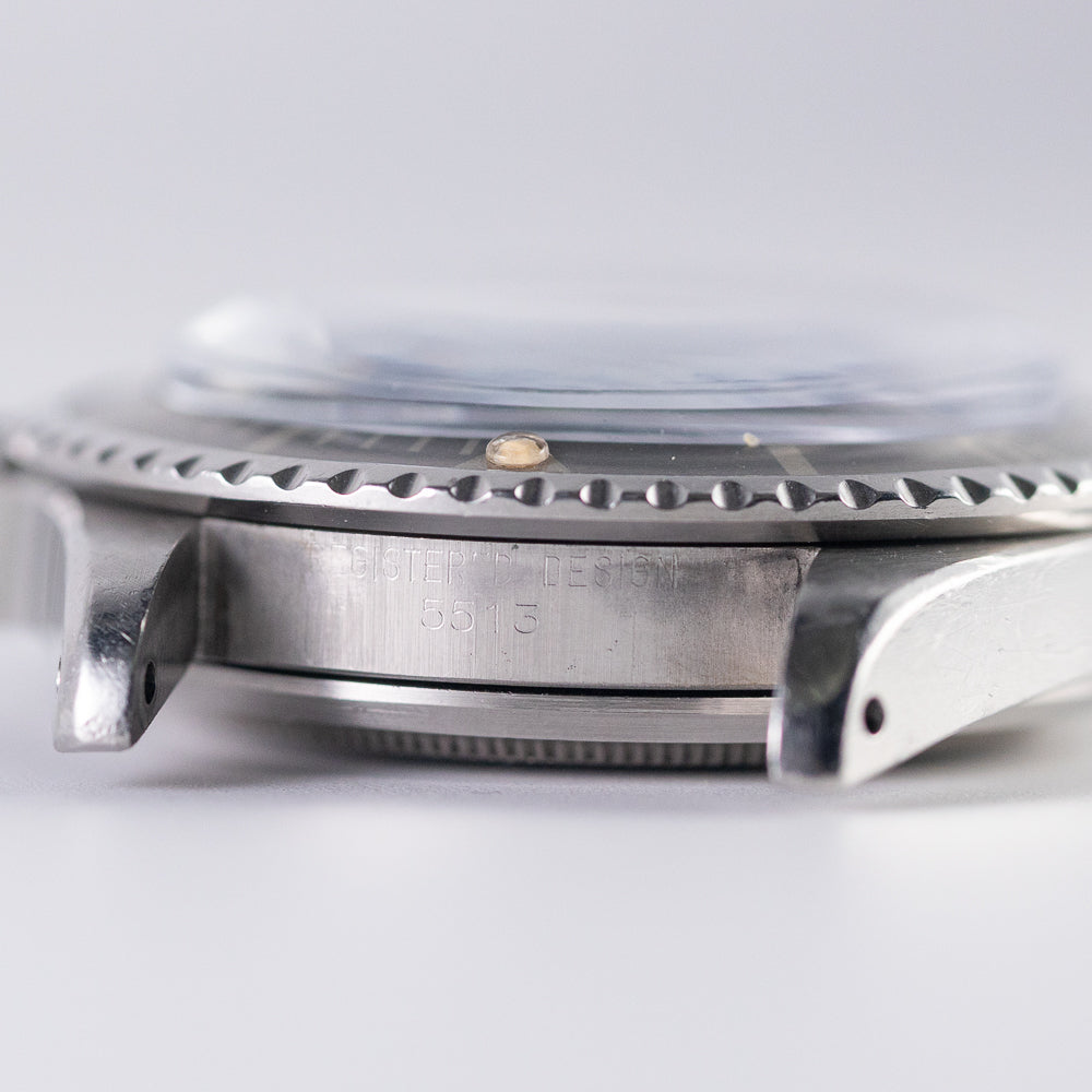 ROLEX SUBMARINER No Serif Ref.5513 GHOST BEZEL