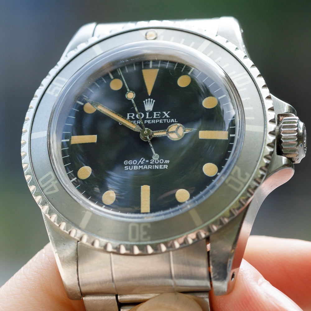 ROLEX SUBMARINER No Serif Ref.5513 GHOST BEZEL