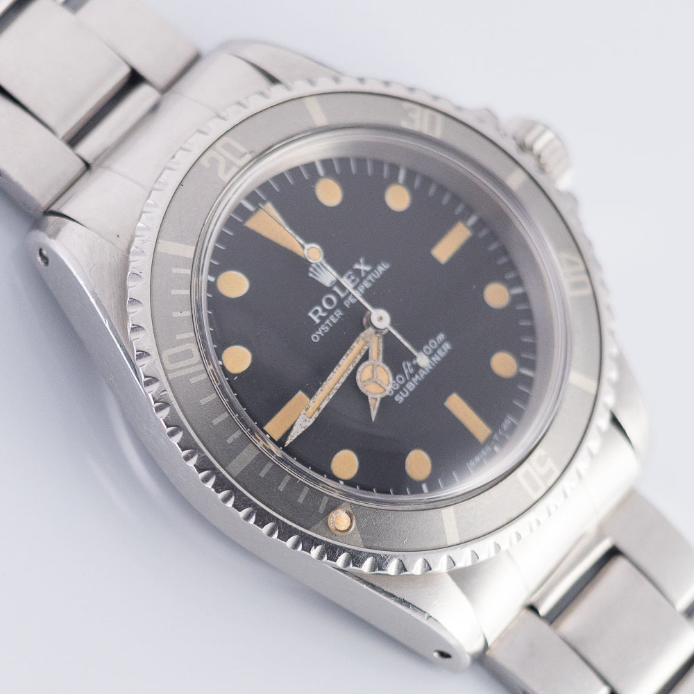 ROLEX SUBMARINER No Serif Ref.5513 GHOST BEZEL