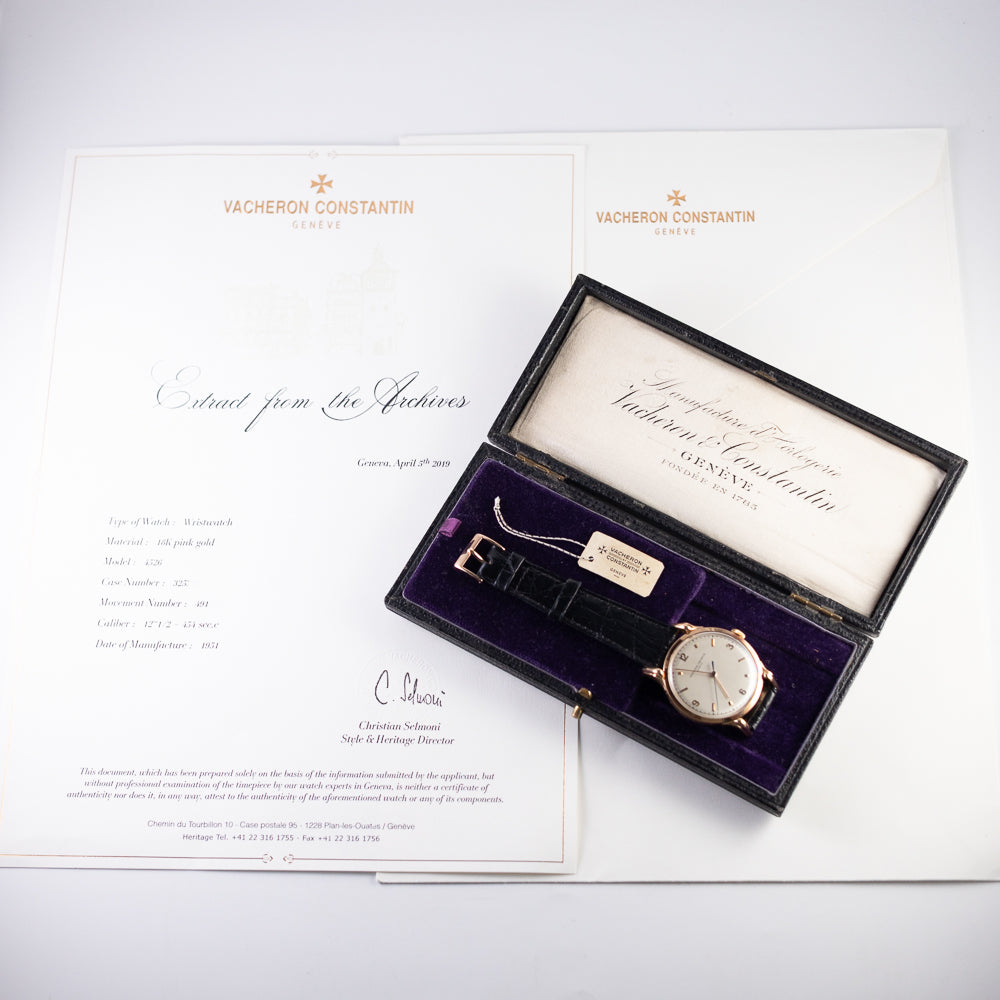VACHERON & CONSTANTIN Ref.4256 NEW OLD STOCK