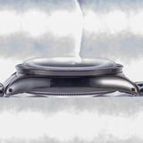 ROLEX OYSTER PERPETUAL Black Gilt Dial Ref.1007 BOX and Paper