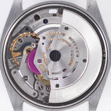 ROLEX OYSTER PERPETUAL Black Gilt Dial Ref.1007 BOX and Paper