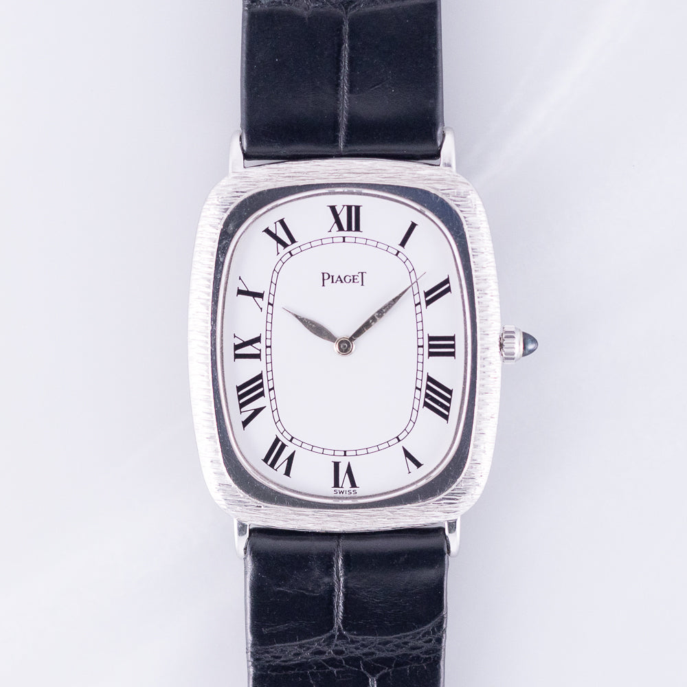 PIAGET Bark Finish 18K White Gold Ref.9251 – TIMEANAGRAM