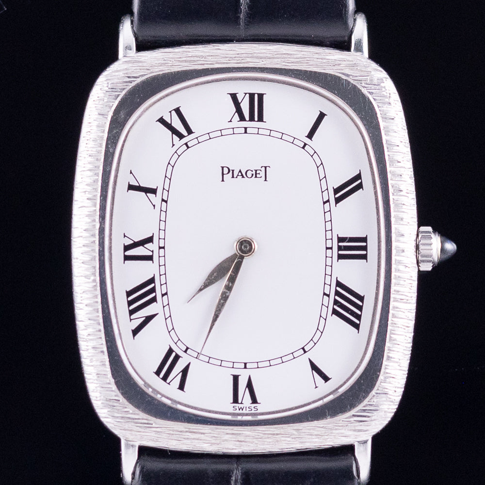 PIAGET Bark Finish 18K White Gold Ref.9251