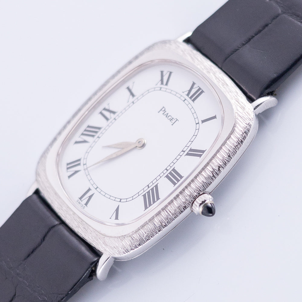 PIAGET Bark Finish 18K White Gold Ref.9251