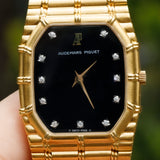 AUDEMARS PIGUET BAMBOO Black Diamond Dial