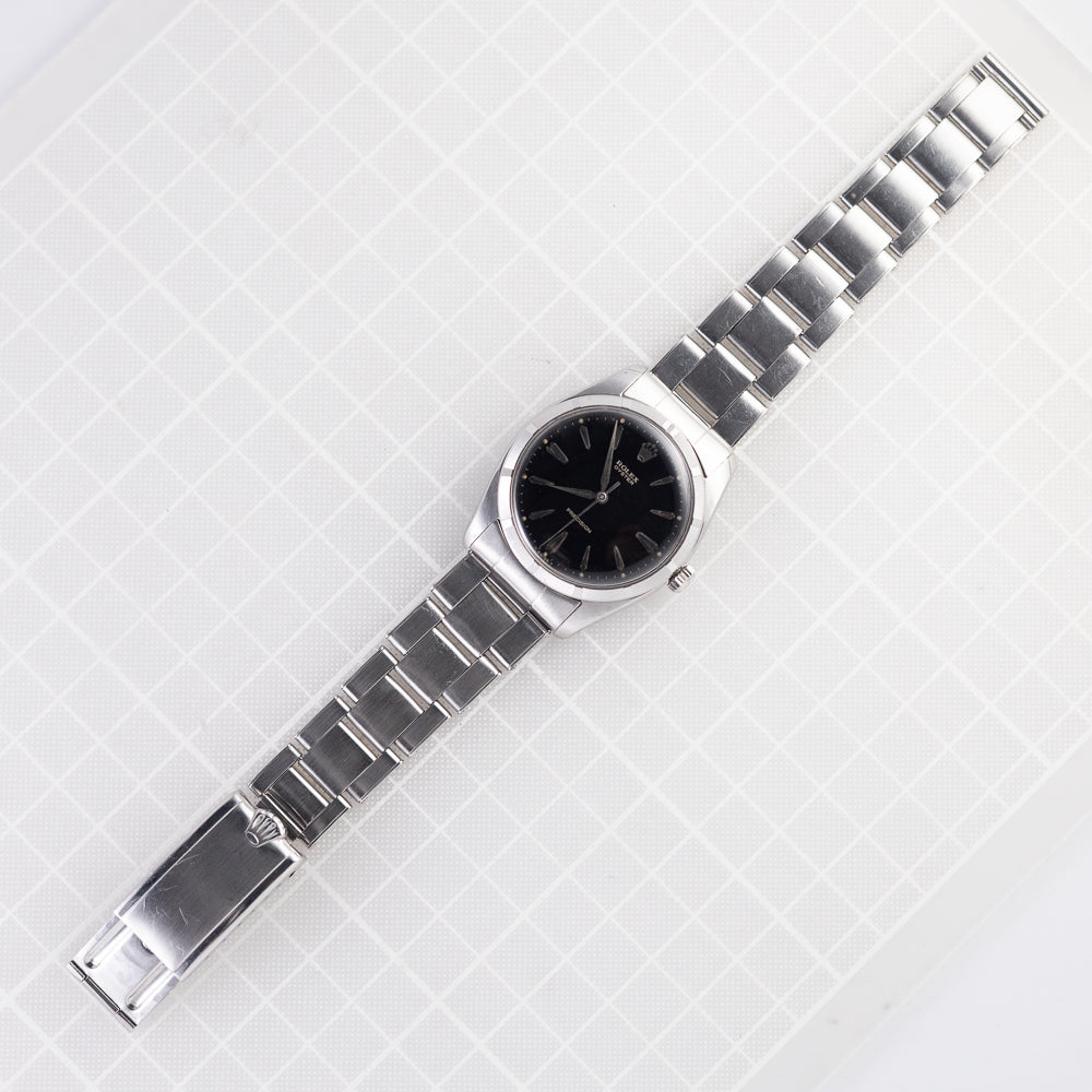 ROLEX BIG OYSTER BLACK GILT DIAL Ref.6425