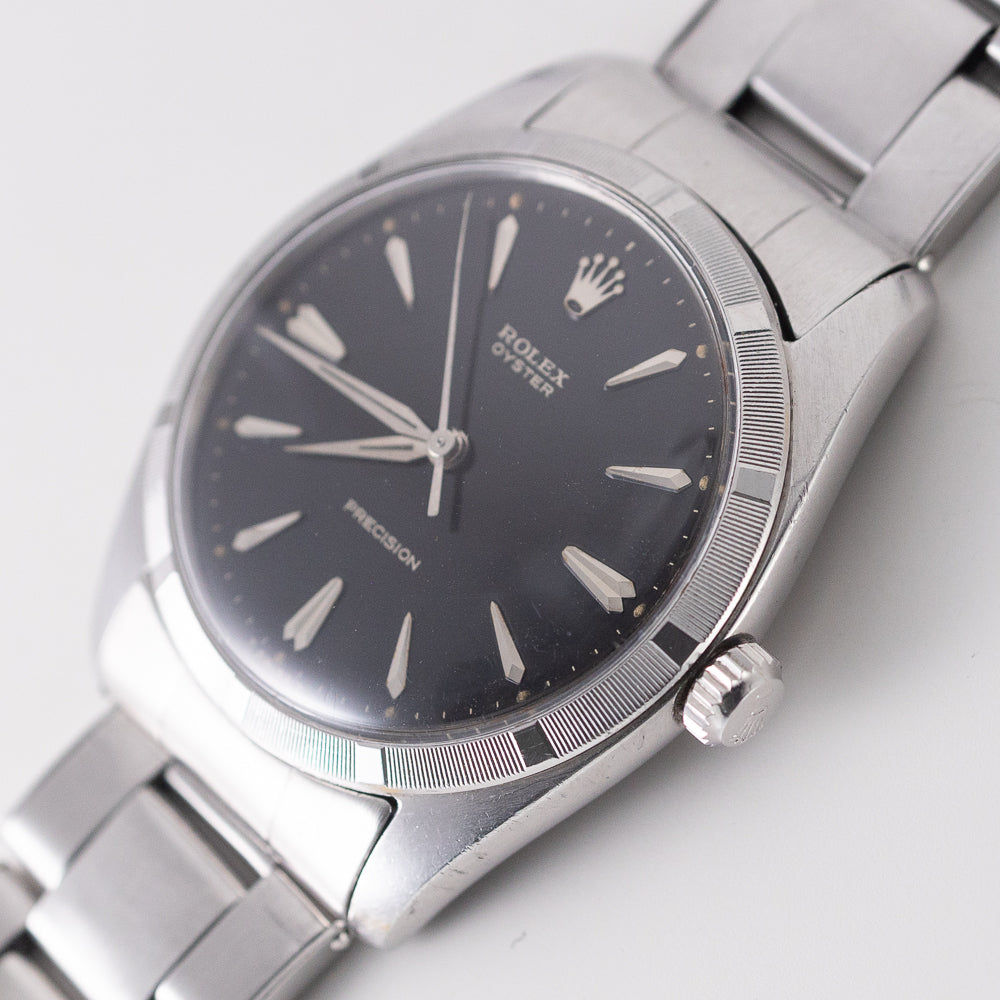 ROLEX BIG OYSTER BLACK GILT DIAL Ref.6425