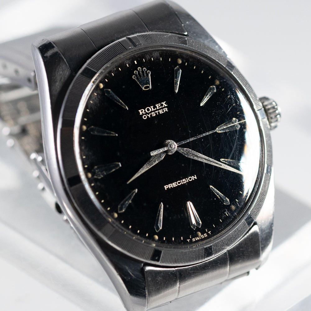 ROLEX BIG OYSTER BLACK GILT DIAL Ref.6425