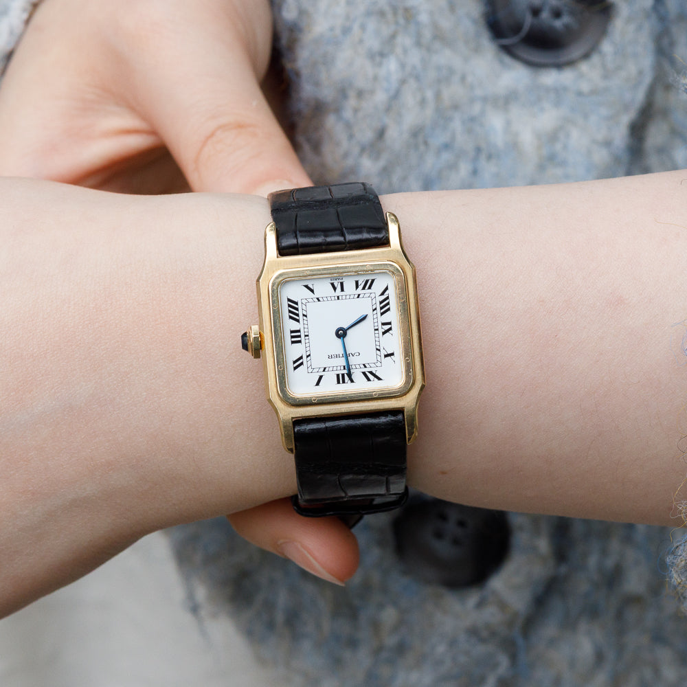 CARTIER LM Santos Dumont Ref.78097 Extra Flat