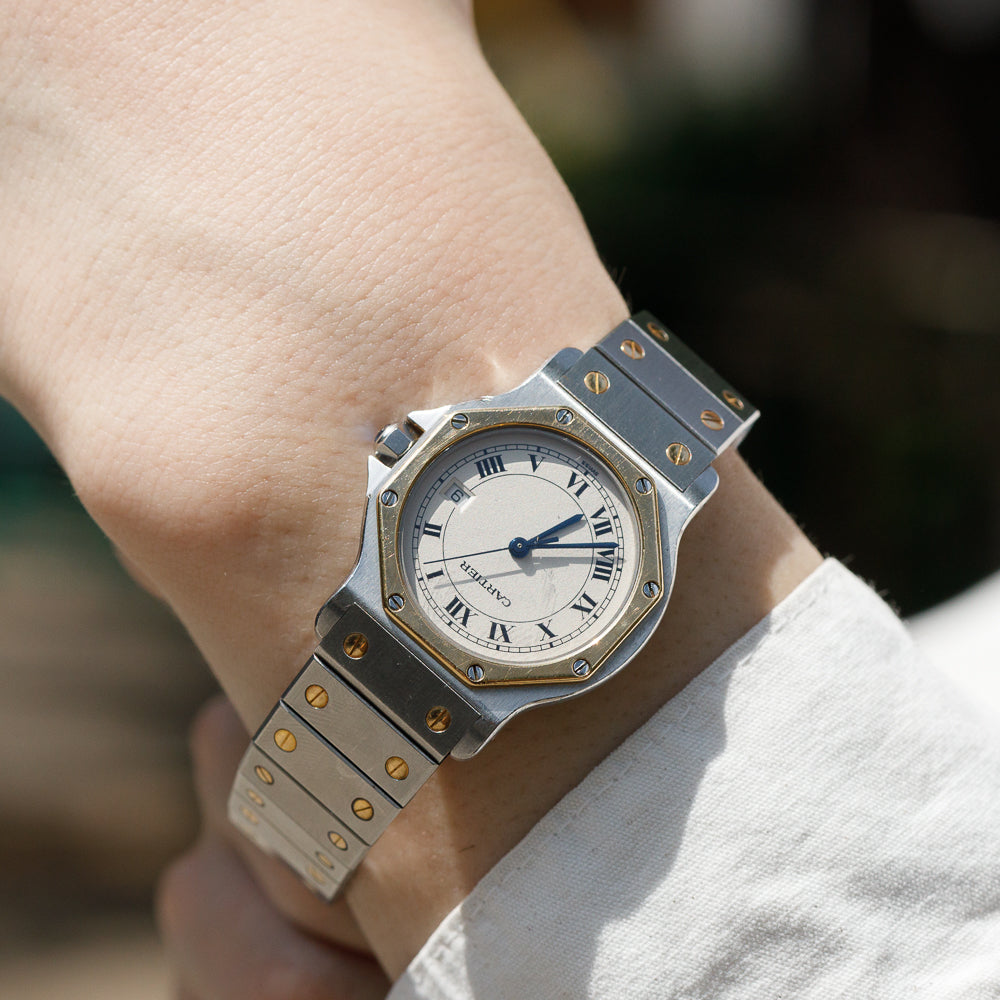 CARTIER LM SANTOS OCTAGON Ref.187902