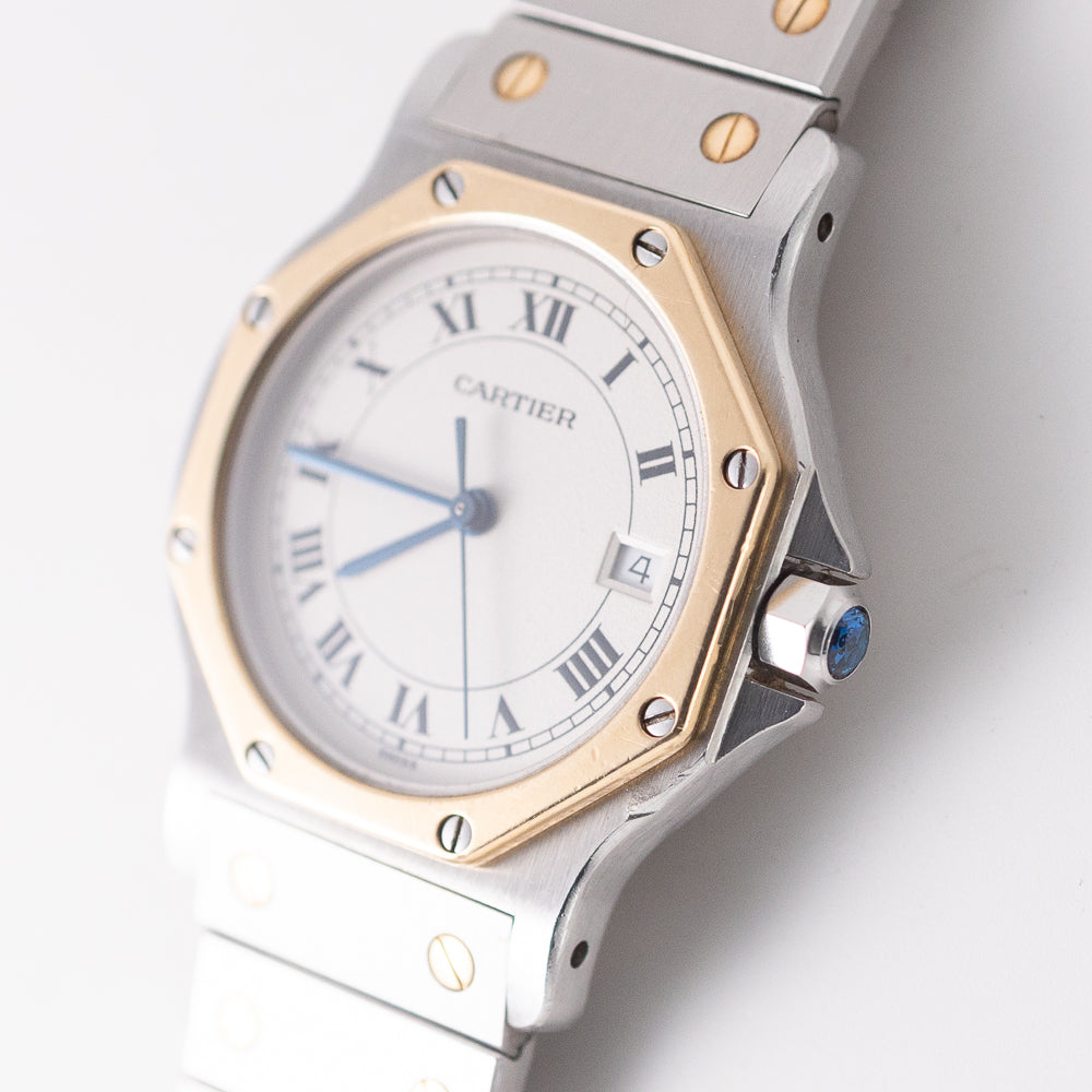 CARTIER LM SANTOS OCTAGON Ref.187902