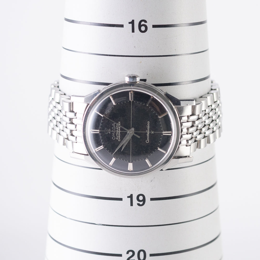 OMEGA Constellation No Date Balck Gilt Dial Ref.14900SC-61