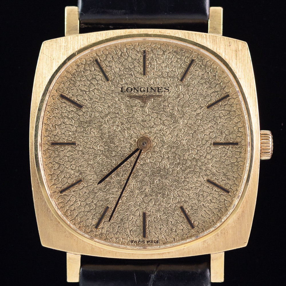 LONGINES grained leather textured dial Ref.4079