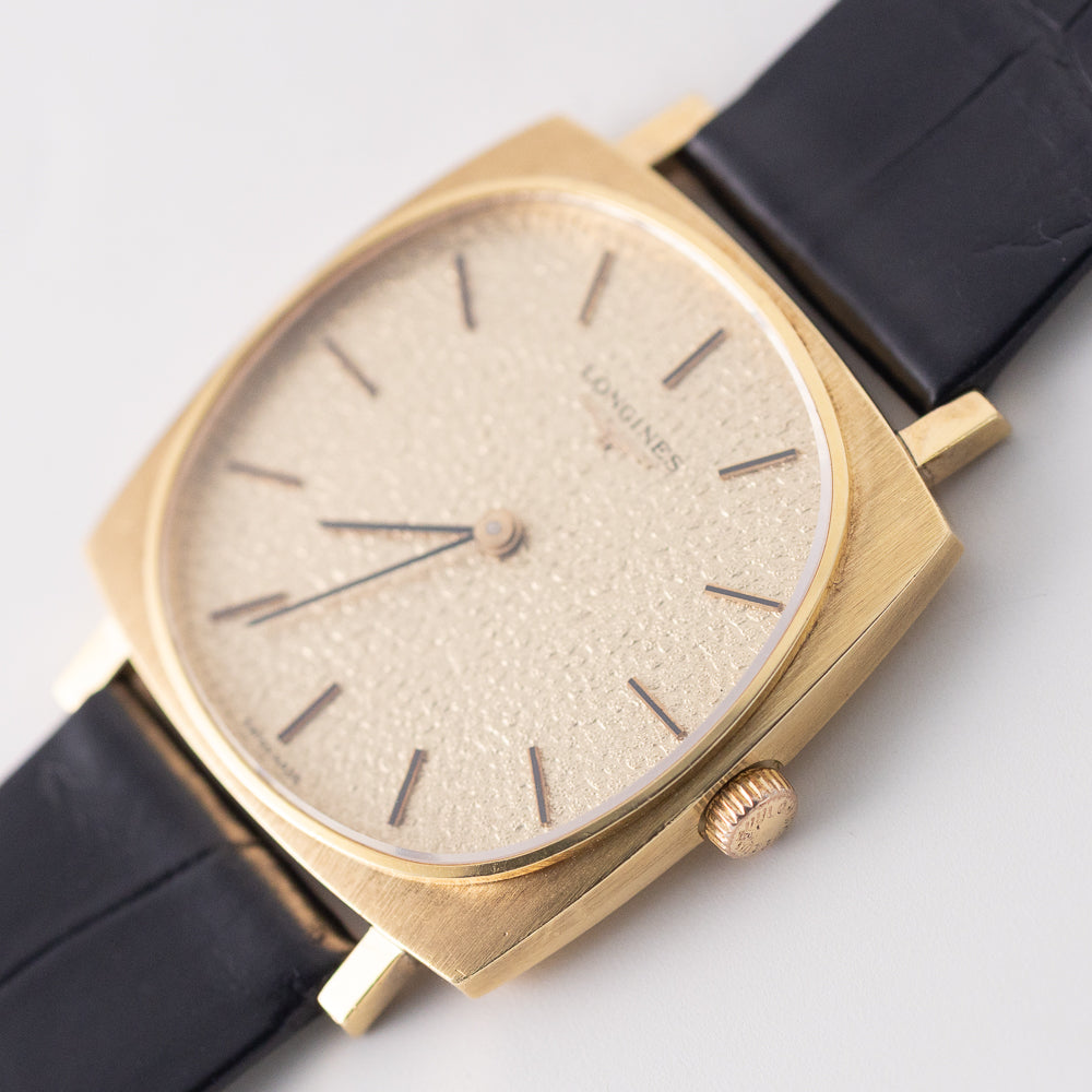 LONGINES grained leather textured dial Ref.4079