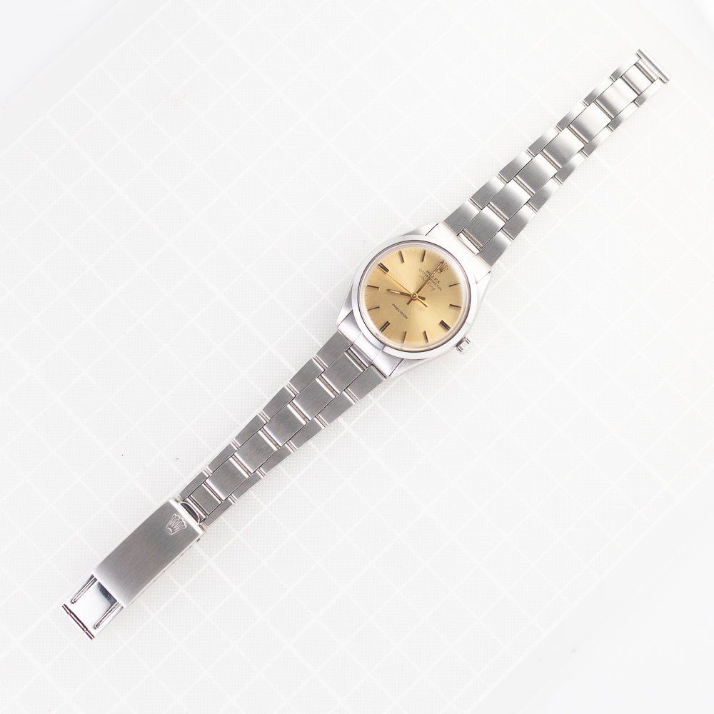 ROLEX Air-king Gold Dial Ref.5500