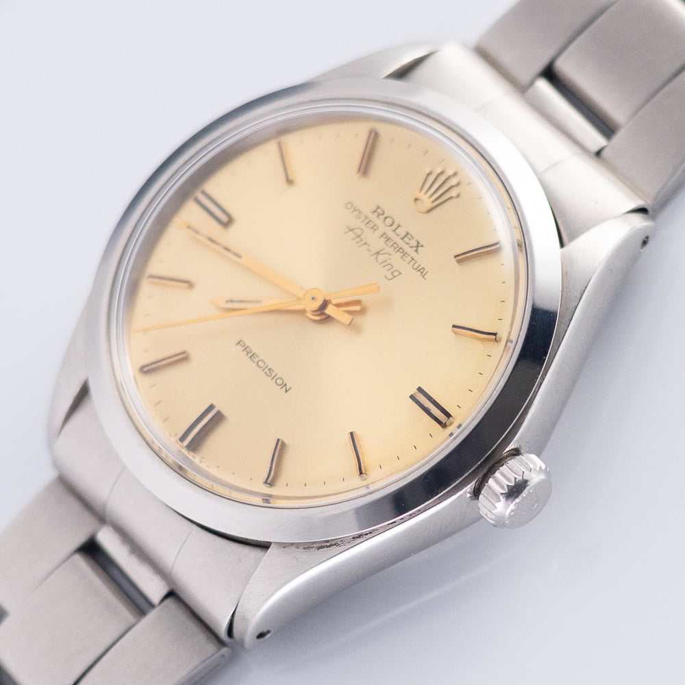 ROLEX Air-king Gold Dial Ref.5500