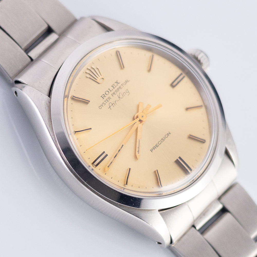 ROLEX Air-king Gold Dial Ref.5500